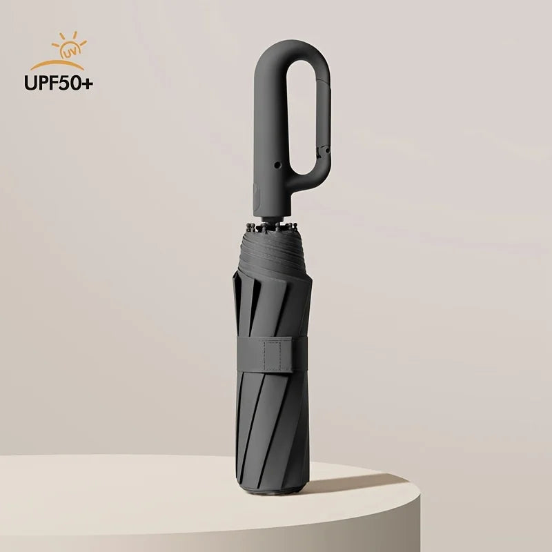 Xiaomi Windproof Umbrella Strong 105CM Reinforced Automatic Folding Umbrella Large Buckle Handle Wind/Water/Sun Resistant