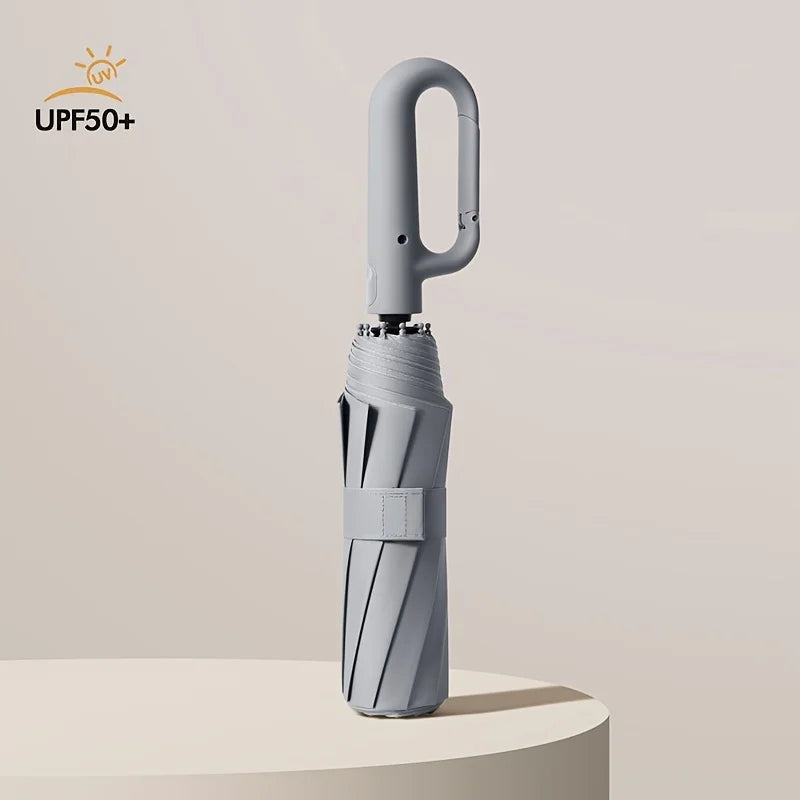 Xiaomi Windproof Umbrella Strong 105CM Reinforced Automatic Folding Umbrella Large Buckle Handle Wind/Water/Sun Resistant